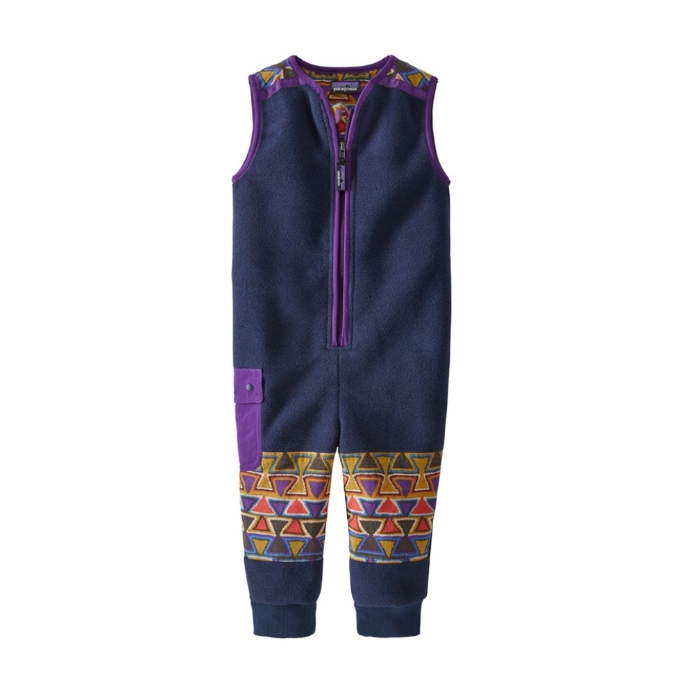 Patagonia 5T Synchilla Patched Jumpsuit in New Navy
